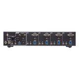 ATEN CS1924ATC rear DisplayPort, USB, DB-9 and dual DC ports