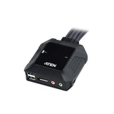 ATEN CS22DP cable KVM switch front view
