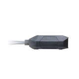 ATEN CS22DP KVM switch built-in cables