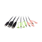 ATEN CS52DP cable KVM switch rear view
