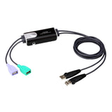 ATEN CS62KM 2-port USB boundless cable KM switch