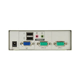 ATEN CS72U KVM switch rear ports