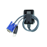 ATEN CV211 laptop USB KVM console crash cart adapter alternate view