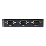 ATEN UC2324 4-port USB to RS-232 hub rear panel ports