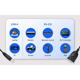 ATEN UC232AF USB to serial adapter 1.2 m cable