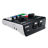 ATEN UC8000 MicLIVE mixer rear inputs and outputs
