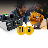 ATEN UC8000 MicLIVE mixer top view