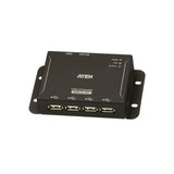 ATEN UCE3250 4-port USB 2.0 Cat 5 extender rear panel ports
