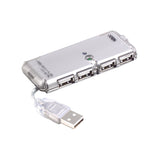 ATEN UH275 4-port USB 2.0 hub rear view