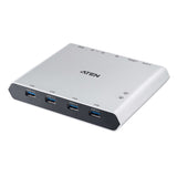 ATEN US3311 Duo Flex 2-port USB-C DisplayPort KVM switch