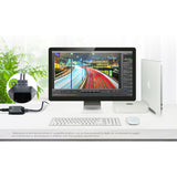ATEN US3312 USB-C KVM switch rear console ports
