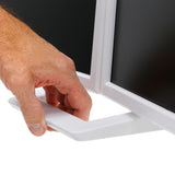 Ergotron HX Dual Monitor Desk Arm Polished Aluminum (45-476-026) - view 3