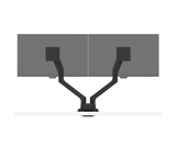 BenQ BDH01 Dual Monitor Arm 17"-35" 20kg Gas Spring Ergo Arm (Black)