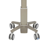 Ergotron CareFit™ Slim Laptop Cart Light-Duty Medical Cart (C50-1100-0) - Ergotron product view