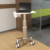 Ergotron CareFit™ Slim Laptop Cart Light-Duty Medical Cart (C50-1100-0) - Ergotron product view