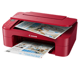 CANON PIXMA E3370 Red Wireless Printer