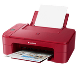 CANON PIXMA E3370 Red Wireless Printer
