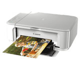 CANON PIXMA MG3670 White Wireless Printer