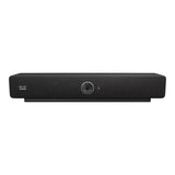 Cisco Webex Room Bar Carbon Black with Table Room Navigator — front view