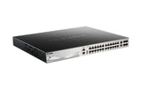 D - Link 30 - Port Lite Layer 3 Stackable Managed PoE Switch (DGS - 3130 - 30PS) - SourceIT