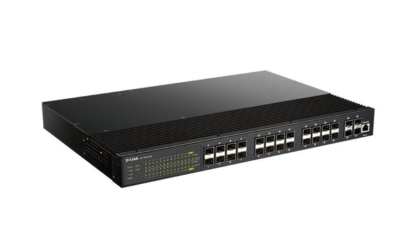 D-Link Industrial Layer 2+ Gigabit Managed Switch with 10G SFP+ slots (DIS-700G-28XS) - SourceIT