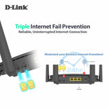 D - Link Wireless N300 4G Dual SIM LTE Router