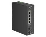 D-Link DIS-100G-06P right side
