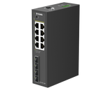 D-Link DIS-210G-12UP left side