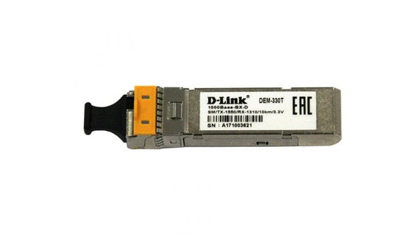 DLINK 1-Port 1000BaseLX SFP 10 Km Transceiver (LC Duplex) (DEM-330T) - SourceIT