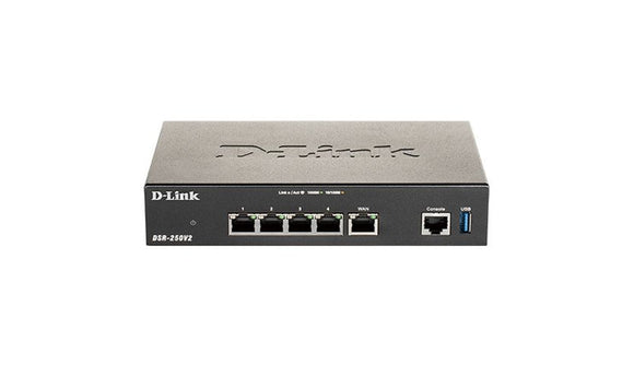 D-Link 5 Port Gigabit VPN Router with Firewall Support – SourceIT
