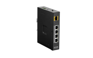 DLINK Industrial Gigabit Unmanaged PoE Switch with SFP slot (DIS-100G-5PSW ) - SourceIT