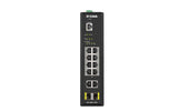 DLINK12-Port Gigabit Smart Managed Industrial Switch-Wide Temp (DIS-200G-12SW) - SourceIT