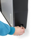 Ergotron Zip12 Charging Wall Cabinet (DM12-1006-3) - Ergotron product view