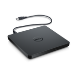 Dell USB Slim DVD +/- RW Drive DW316 right front view
