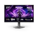 AOC AGON PRO AG276UZD 26.5" 4K UHD QD-OLED 240Hz Gaming Monitor with USB-C 65W, KVM - image 1