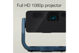 Epson EF-22N Full HD EpiqVision Mini Laser Projector (Metallic Blue)