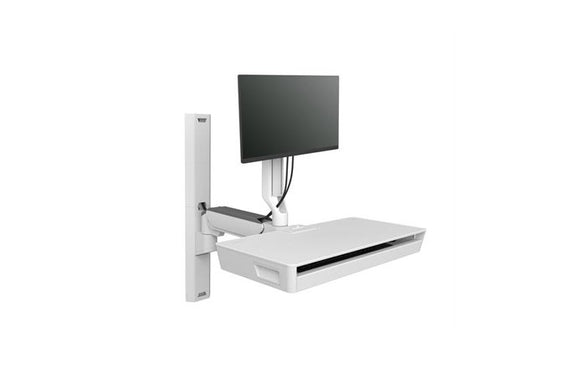 Ergotron CareFit™ Combo System with Worksurface (45-619-251) - SourceIT