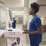 Ergotron CareFit™ Slim 2.0 LCD Cart Medical Cart (C50 - 3500 - 0)