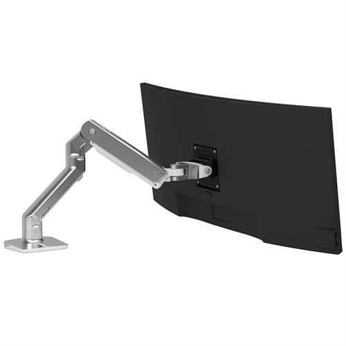 Ergotron HX Desk Monitor Arm Polished Aluminum (45 - 475 - 026)