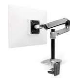 Ergotron LX Desk Monitor Arm Polished Aluminum (45 - 295 - 026)