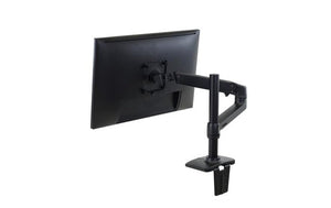 Ergotron LX Desk Monitor Arm, Tall Pole Matte Black (45-537-224) - SourceIT