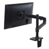 Ergotron LX Desk Monitor Arm, Tall Pole Matte Black (45 - 537 - 224)