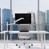 Ergotron LX Desk Monitor Arm, Tall Pole White (45 - 537 - 216)