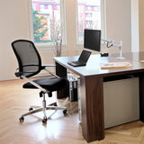 Ergotron LX Desk Monitor Arm, Tall Pole White (45 - 537 - 216)