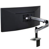 Ergotron LX Desk Mount Monitor Arm Polished Aluminum (45 - 241 - 026)
