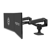 Ergotron LX Dual Desk Mount Side - by - Side Arm Matte Black (45 - 245 - 224)