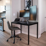 Ergotron LX Dual Desk Mount Side - by - Side Arm Polished Aluminum (45 - 245 - 026)