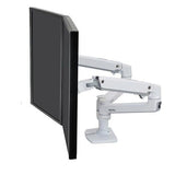 Ergotron LX Dual Desk Mount Side - by - Side Arm White (45 - 491 - 216)