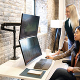 Ergotron LX Dual Desk Mount Stacking Arm Matte Black (45 - 509 - 224)