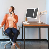 Ergotron LX Dual Stacking Arm White (45 - 492 - 216)